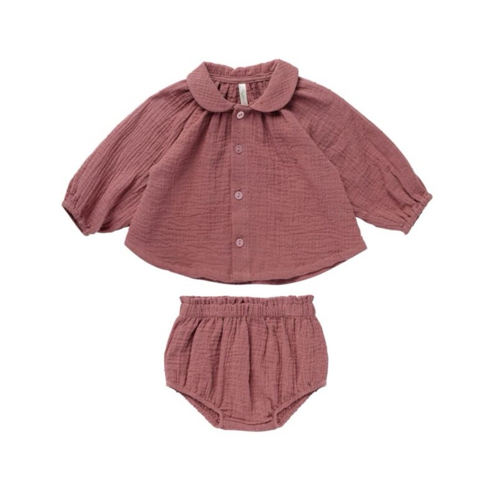 Rylee + Cru - Nellie Set, Raspberry
